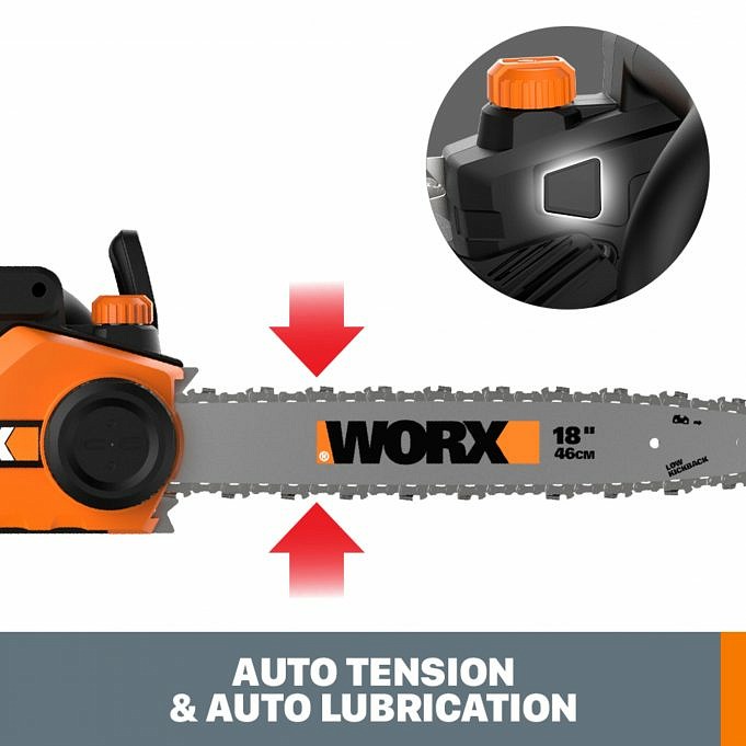 WORX 46 Cm 15.0 Amp Electric Chainsaw Review